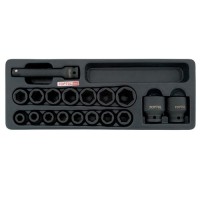 Набір головок ударних 1/2" + подовжувач 18од.