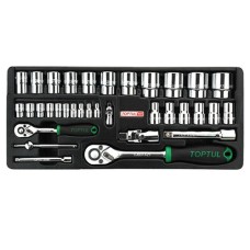 Набір інструменту 1/4" і 1/2" 34од.