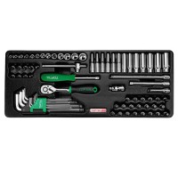 Набір інструменту 1/4" 72од.