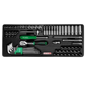 Набір інструменту 1/4" 72од.