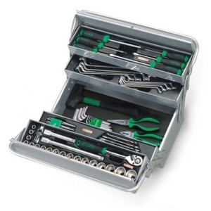 Ящик з інструментом 65од. 1/2" (TBAC0501, 5 секцій)