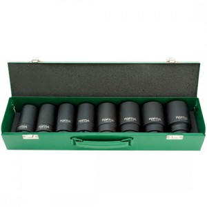 Набір головок ударних довгих 3/4 "26-38мм 8од.