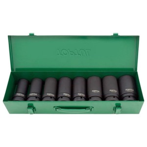 Набір головок ударних довгих 1 "24-41мм 8од.