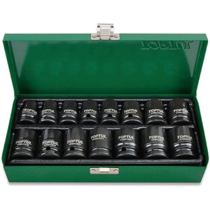 Набір головок ударних 1/2 "10-24мм 15од.