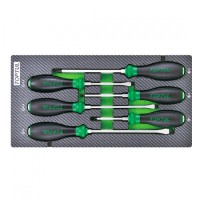 Набір викруток із шестигранником ударних 6 од. (В ложементі, тип А)