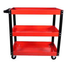 Візок інструментальний з 3 відкритими полицями та 2 колесами з фіксатором GI37106 G.I.KRAFT