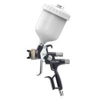 Фарбопульт пневматичний HVLP верх.пласт.бачок 600мл, форсунка-1,3мм Gloss-X1-1.3 ITALCO