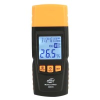 Вологомір деревини+термогігрометр 2-70% (28 порід, 4 типи)