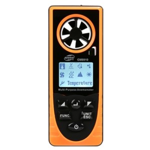Багатофункціональний крильчастий анемометр (0,7 ~ 30 м / с)