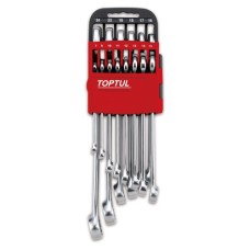 Набір ключів комбінованих 7-24мм 14од. на холдері (червоний)