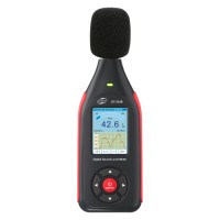 Вимірювач рівня шуму (шумомір) кол. дисплей, фільтр А/С, USB