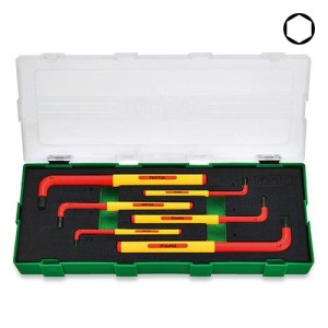 Набір ключів HEX діелектричних VDE 6 од. 2,5-8мм