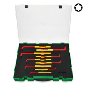 Набір ключів TORX діелектричних VDE 9 од. T10-T50