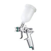 Фарбопульт пневматичний тип HVLP верх.пласт.бачок 250мл, форсунка-0,8мм H-3003A-MINI-0.8 ITALCO