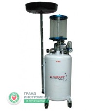 Установка для зливу і відкачки мастила 80л. HD-855 G.I.KRAFT