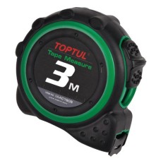 Рулетка 3м з автостопом професійна (ширина 19мм) нейлонове покриття