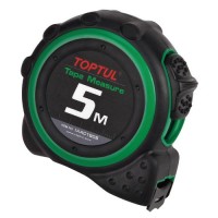 Рулетка 5м з автостопом професійна (ширина 19мм) нейлонове покриття