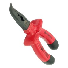 Плоскогубці з подовженими губками 6" загнуті ізольовані ручки 1000В