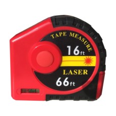 Далекомір лазерний/рулетка 2-в-1 5м / 20м