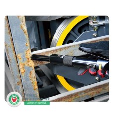 Голчастий зачисний молоток пневматичний для очищення поверхонь посилений (12 голок 28мм 5000уд/хв)