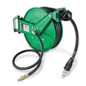 Шланг повітряний на котушці (подовжувач пневматичний) 20атм 9,5x16мм, 15м