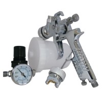 Набір фарбувальний пневматичний з регулятором повітря KIT-H-827-1.3-1.7 AUARITA