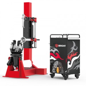 Шиномонтажний стенд для вантажних коліс, захоплення диска 17.5/19.5/22.5", пересувна консоль 380В LC585