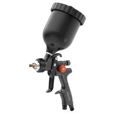 Пістолет фарбувальний пневматичний HVLP верх.пласт.бачок 600мл, форсунка-1,7мм LION-2-1.7 AUARITA