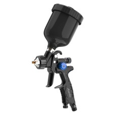 Пістолет фарбувальний пневматичний HVLP верх.пласт.бачок 250мл, форсунка-0,8мм LION-2-LIGHT-0.8 AUARITA