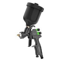 Пістолет фарбувальний пневматичний HVLP верх.пласт.бачок 250мл, форсунка-1,0мм LION-2-LIGHT-1.0 AUARITA