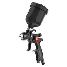 Пістолет фарбувальний пневматичний HVLP верх.пласт.бачок 250мл, форсунка-1,2мм LION-2-LIGHT-1.2 AUARITA