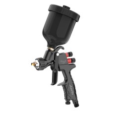 Пістолет фарбувальний пневматичний LVMP верх.пласт.бачок 250мл, форсунка-1,2мм LION-B-LIGHT-1.2LM AUARITA