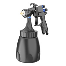 Пістолет фарбувальний пневматичний LVMP нижн.пласт.бачок 1000мл, форсунка-1,3мм LION-D-1.3LM AUARITA