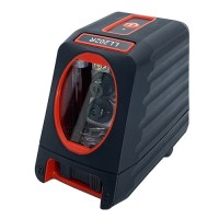 Лазерний рівень самоналагоджувальний, 2 лінії (2 лазерних модуля, червоний промінь)