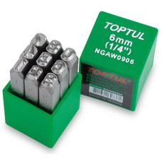 Набір клейм цифрових ударних 9од. 5мм