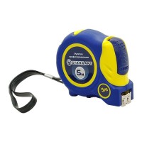 Рулетка 5м з автостопом і магнітом професійна (ширина 19мм)