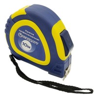 Рулетка 10м з автостопом і магнітом професійна (ширина 25мм)