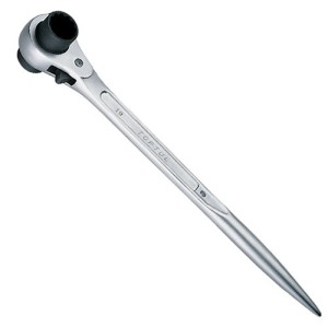 Ключ з тріскачкою силовий з подвійною головкою 13x17мм