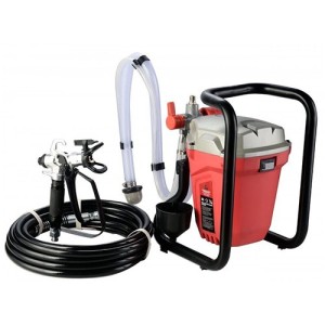 Безповітряний розпилювач з фарбувальним пістолетом