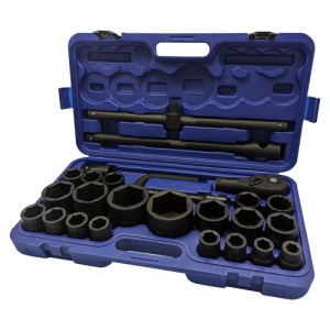 Набір інструментів 17-65мм 3/4'',1'' 26 од. "Далекобійник"