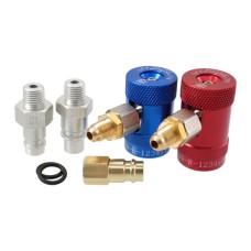 Комплект заправних муфт та перехідників R1234yf для автокондиціонера AC519PLUS