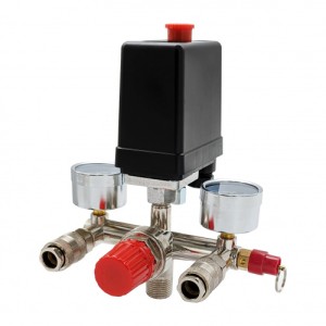 Блок автоматики компресора пресостат 220В з 1 виходом у зборі