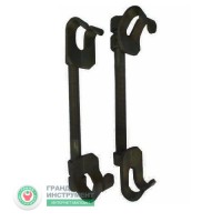 Стяжки пружин (двозахватні) L300 чорні з однією різьбою(Харків) СТ2Х300Р1 УКРАЇНА