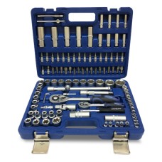 Набір інструментів 1/4" і 1/2" 108од. (6гр.) з металевими замками