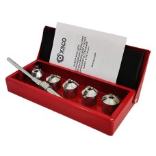 Набір фрез "LADA 2110 16кл." для відновлення геометрії сідел клапанів ДВЗ (шарошки, зенкера) SVCK1010 ХЗСО