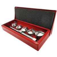 Набір фрез ГАЗель ЗМЗ406 для відновлення геометрії сідел клапанів ДВЗ (шарошки, зенкера) SVCK406ZMZ ХЗСО