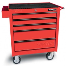 Візок для інструменту 5 секцій (червоний)