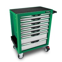 Візок для інструменту (Pro-Plus) 7 секцій (зелений)