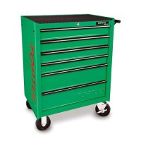 Візок для інструменту 6 секцій (зелена)