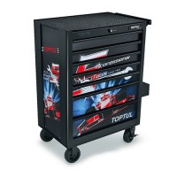 Візок для інструментів 7 секцій Special Limited Edition-BLACK